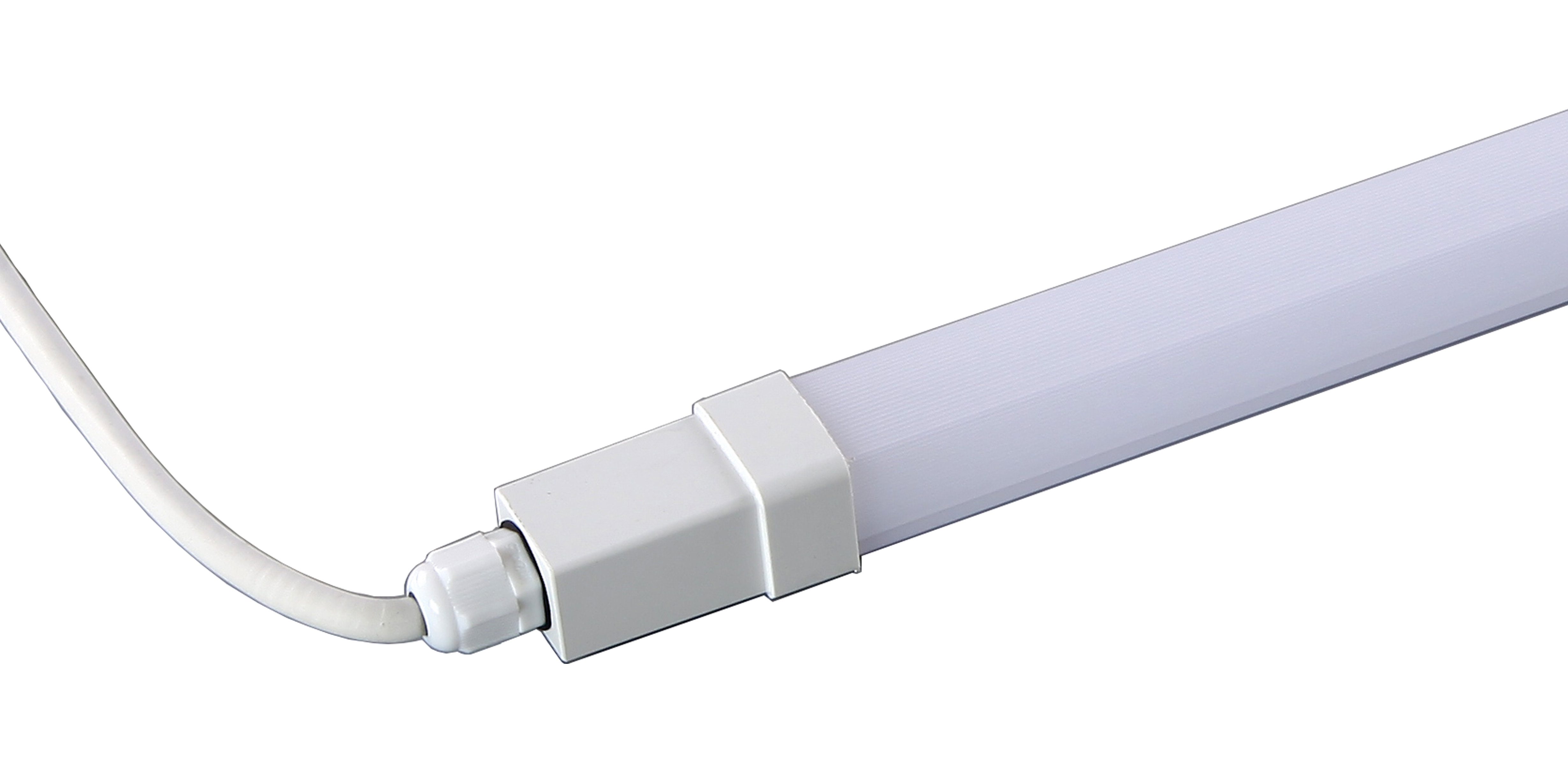 Luminaria estanca al vapor LED tubo plástico 9w IP65 1020